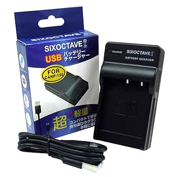 USB充電器 Amazon | PCATEC CASIO NP-40 対応互換USB充電器 USBバッテリー